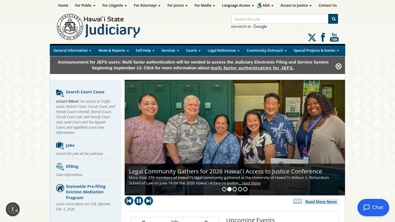 Hawaii Judiciary eCourt Kokua